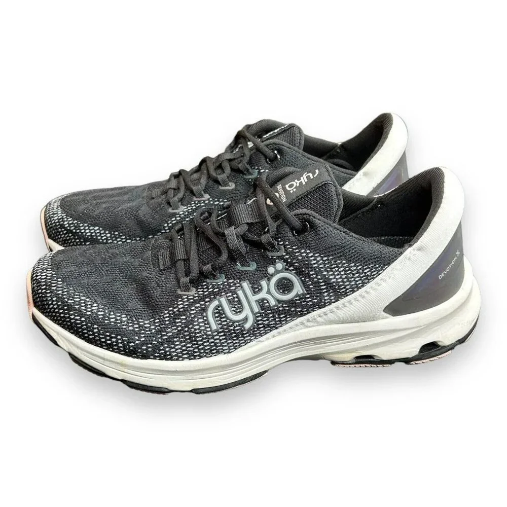 Ryka Womens Skywalk‎ Rush Black Athletic and Training Shoes Size 6.5